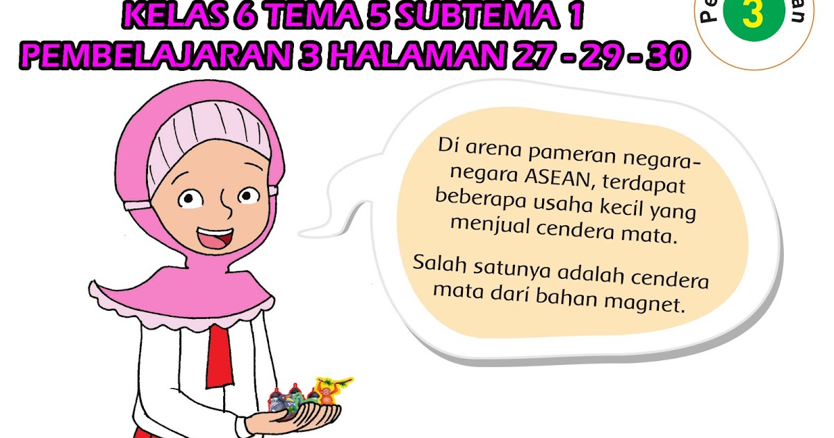 Kunci Jawaban Tematik Kelas 6 Tema 5 Subtema 1