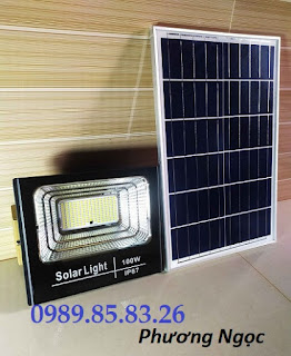 Đèn công suất 100W năng lượng mặt trời, đèn led pha năng lượng mặt trời Dl100W3