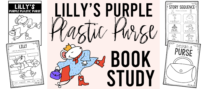 Lilly's Purple Plastic Purse is a great book to read at the beginning of the school year. This literacy pack goes with the Kevin Henkes book, and features engaging, standards based activities, including a craftivity that makes a sweet bulletin board! K-1 #backtoschool #kevinhenkes #kindergarten #1stgrade #bookstudy Lilly's Purple Plastic Purse is a great book to read at the beginning of the school year. This literacy pack goes with the Kevin Henkes book, and features engaging, standards based activities, including a craftivity that makes a sweet bulletin board! K-1 #backtoschool #kevinhenkes #kindergarten #1stgrade #bookstudy