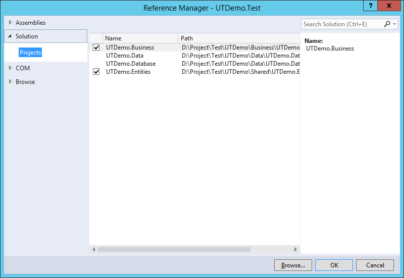 The Wanderer [Visual Studio] Write Unit Test to Test your Application