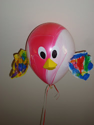 bird birds handprint preschool craft nest balloon fly