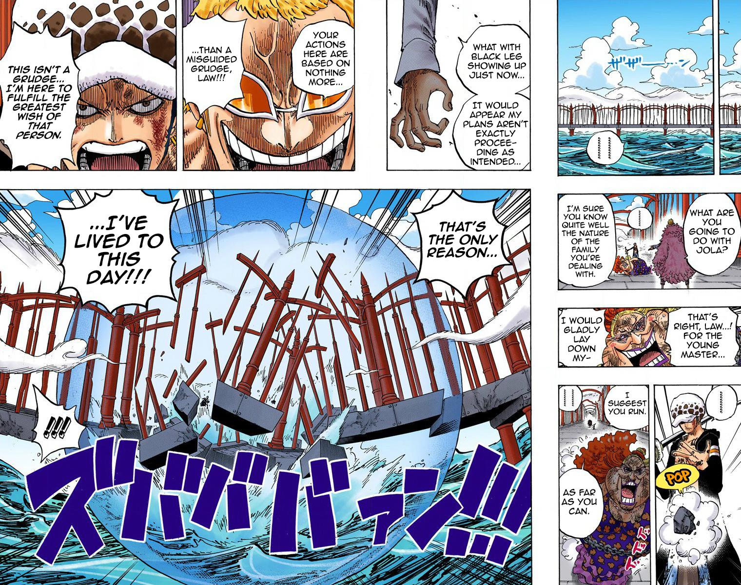 One Piece Chapter 725 One Piece Manga Online Colored