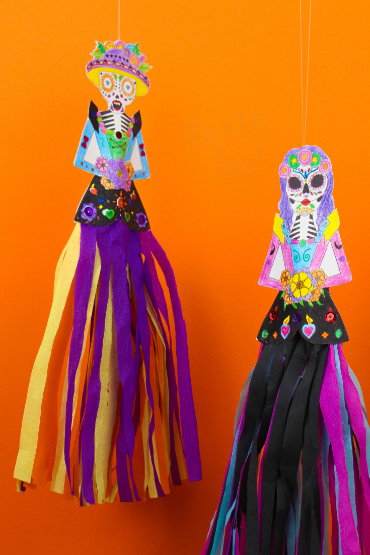 Oceano Envío agudo Calaveritas decorativas 💀 - Día de muertos | PartyPop DIY