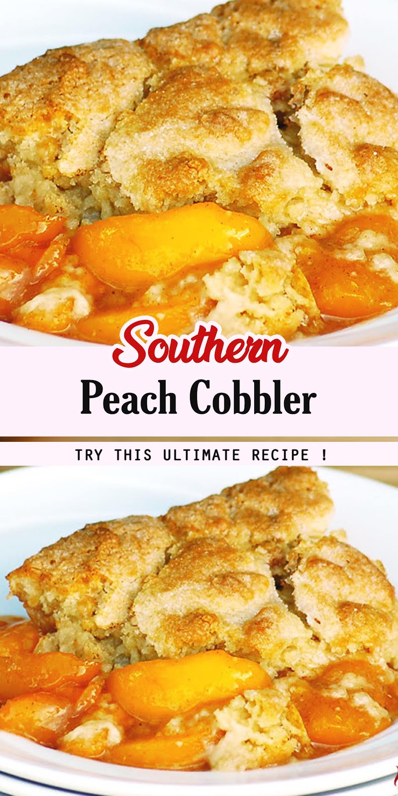 Southern Peach Cobbler - RABU WAWAN