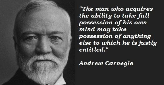 andrew carnegie quotes