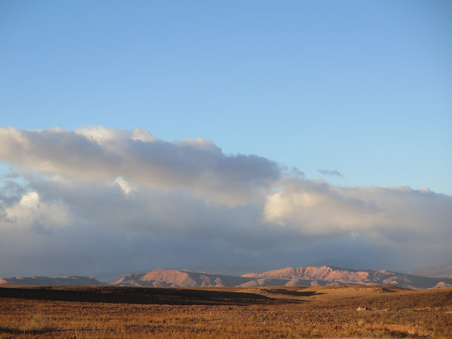 Paisaje cercano a la Kasbah Aid Ben Haddou