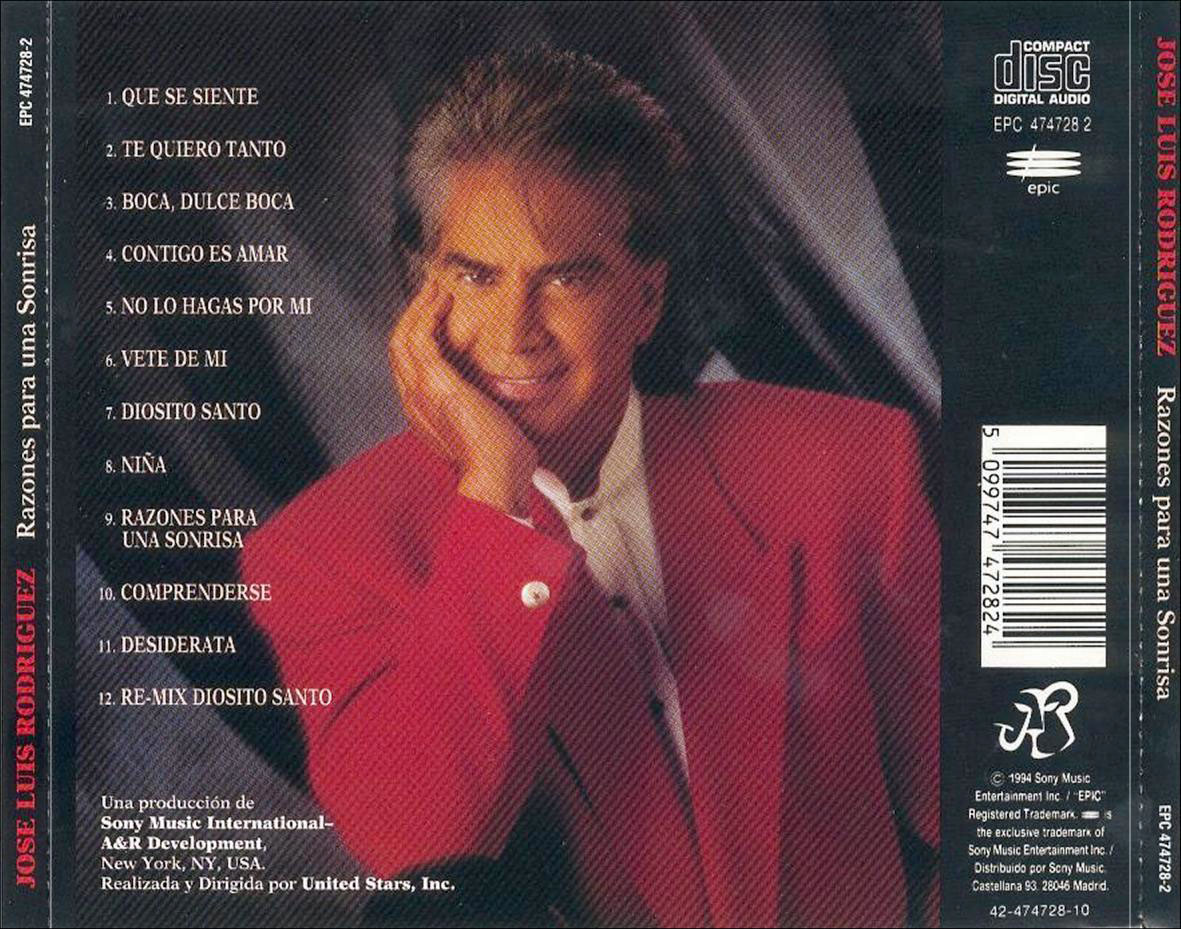 El Puma José Luis Rodriguez: Discografía de José Luis Rodríguez El Puma