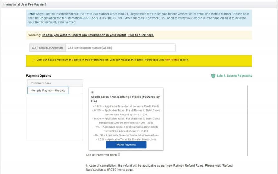 IRCTC Registration Create New Account IRCTC Sign Up 2023 My IRCTC