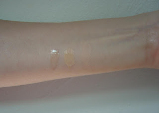 Review + Swatches: Amazing Cosmetics Amazing Concealers (Fair, Fair Golden), Cover and Contour on the Go Perfection Stick (Fair) and Concealer Brush Amazing Cosmetics three concealer swatches.jpeg