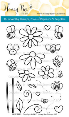  BUSY BEES stamp set