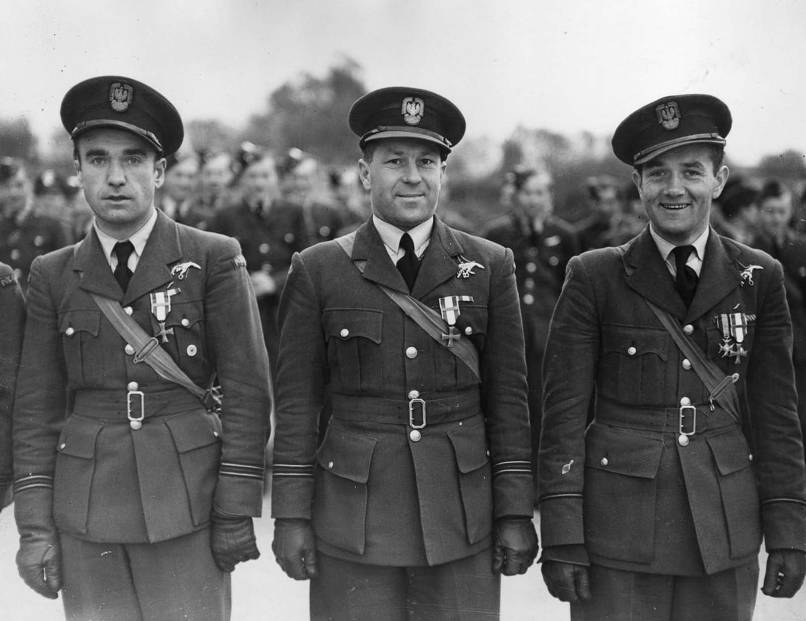 polish pilots photographs battle britain