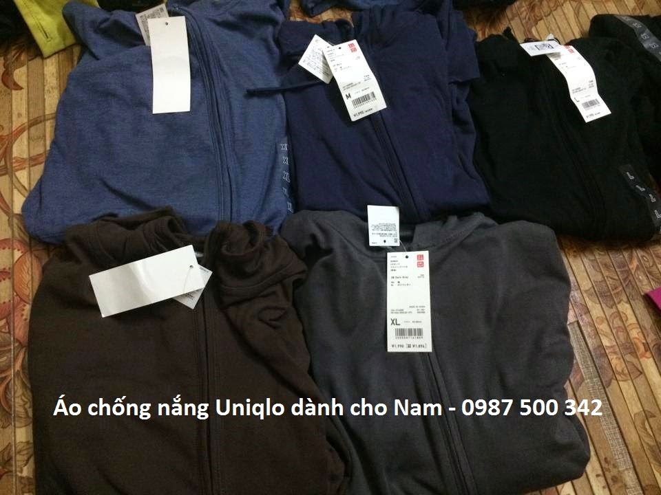 Bán áo chống nắng Uniqlo dành cho nam tại Hà Nội