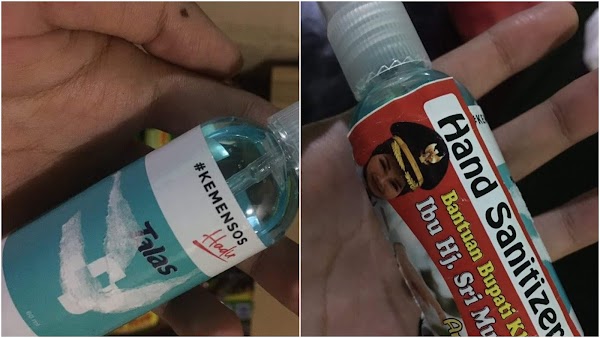 Hand Sanitizer Berstiker Bupati Klaten, Laode: Bupati Tanpa Rasa Malu