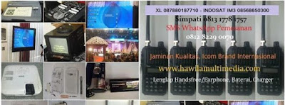 Sewa HT, Persewaan Handy Talky, Rental Infocus, Sound System di Jakarta Bekasi Depok Tangerang Bogor