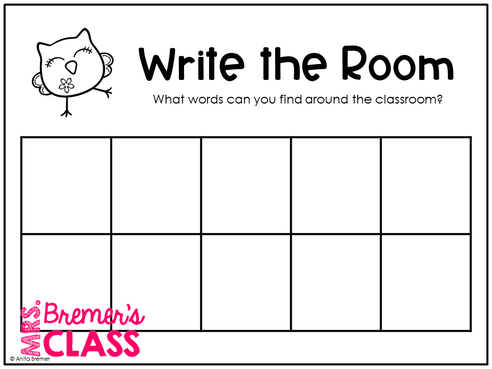 Site Word Activities For Kindergarten