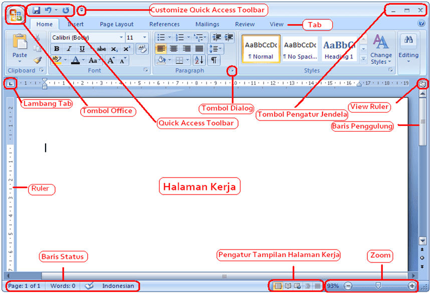 Sejarah Awal Microsoft Word PAKAR TUTORIAL computer-title-bar