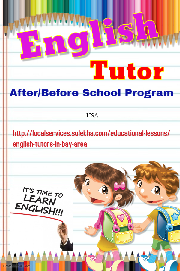 Develop your written and communication skills English Tutor Bay Area