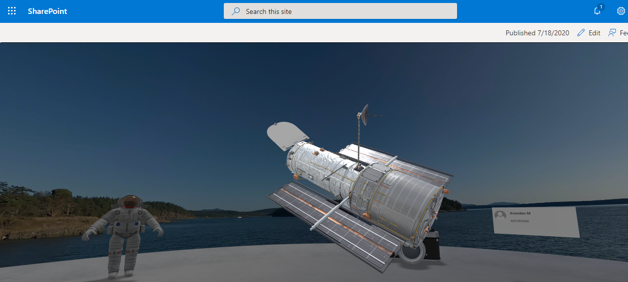 SharePoint Spaces- Enable mixed reality feature in SharePoint