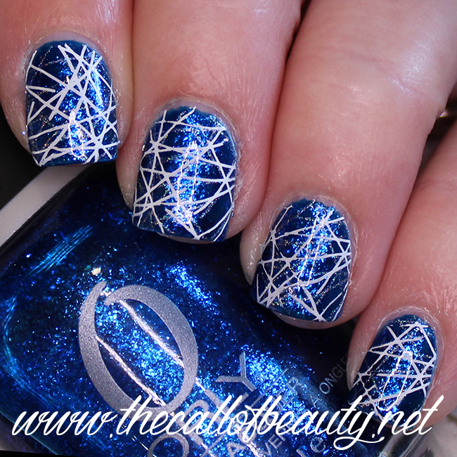 Blue Double Stamping