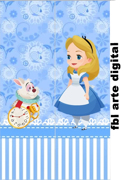 Fbl Arte Digital Kit Gratis Alice No Pais Das Maravilhas