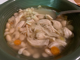 Instant Pot Chicken White Bean Rosemary Soup