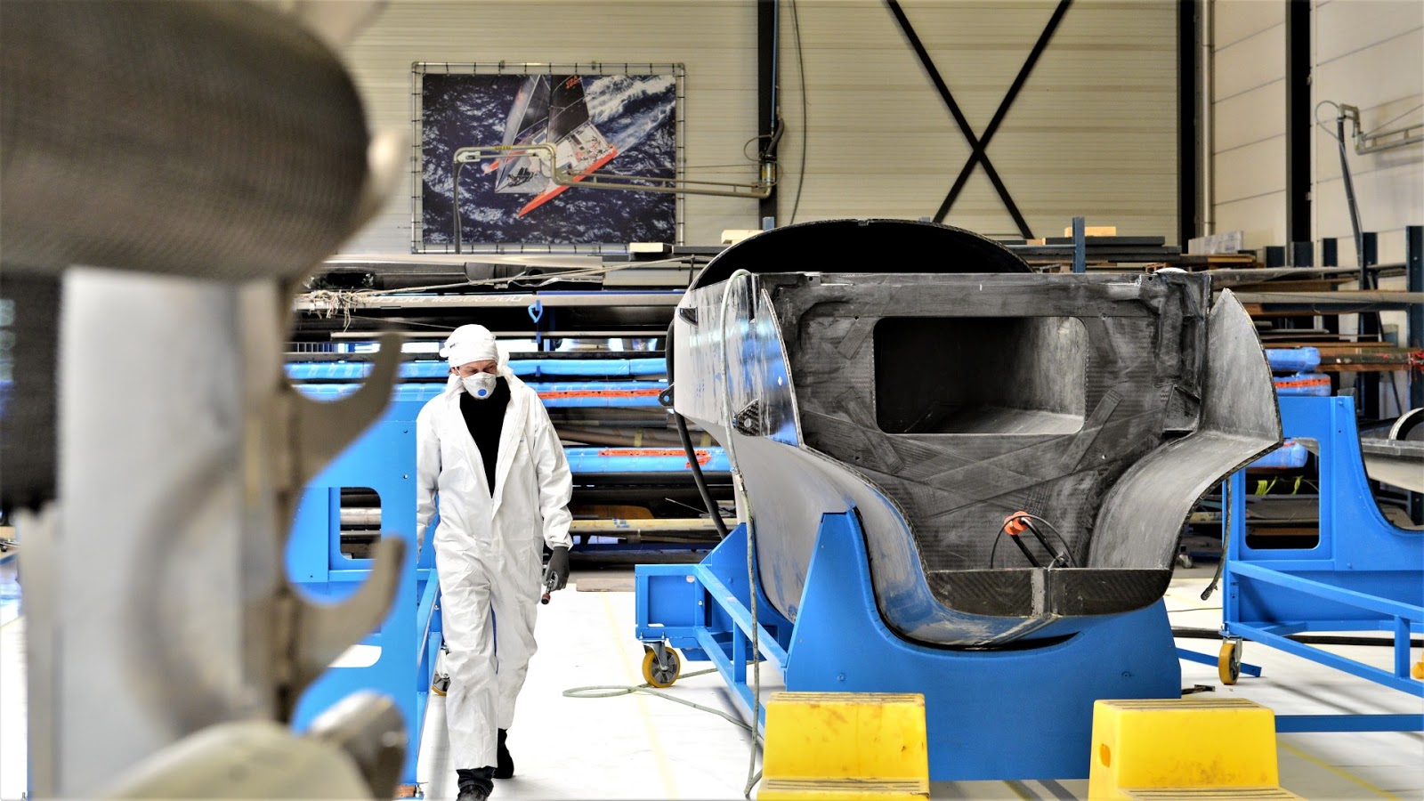 trimaran tf10 first production trimaran foiler tf10 taking shape trimaran tf10 first production trimaran foiler tf10 taking shape