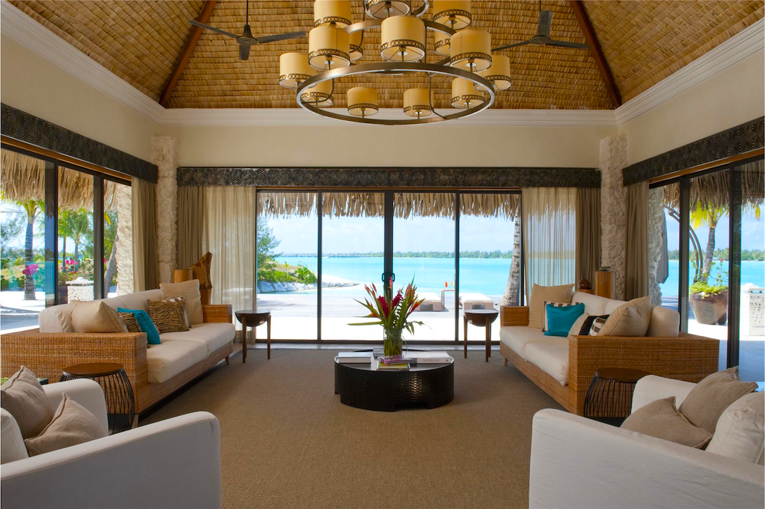 St. Regis Bora Bora Living Room