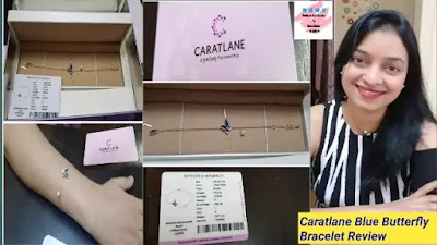 caratlane butterfly bracelet review, caratlane jewellery collection, caratlane jewellery review
