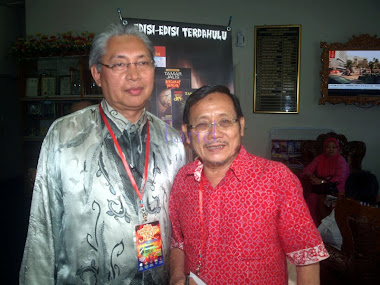 Tamar Jalis bersama Zabidin Hj Ismail