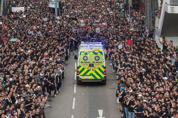 14 Powerful Photos Of The Massive Protests In Hong Kong That Depict People's Discipline And Respect