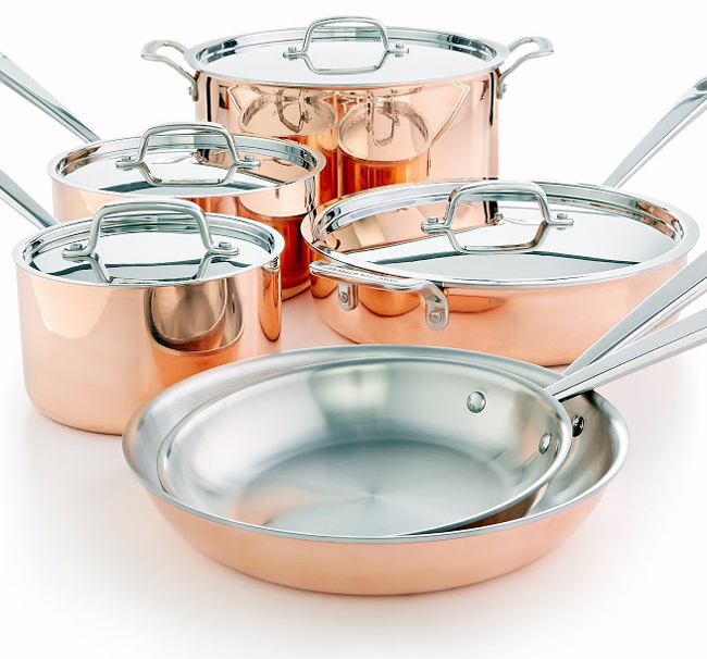 All-Clad Copper-Core 1 Qt. Saucier - Macy's