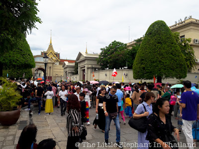 Entrance of the Grand Palace in Bangkok, Thailand