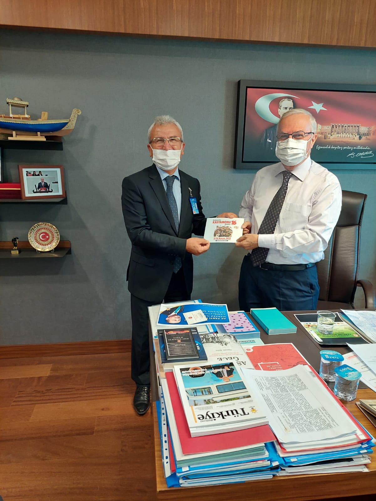 Kastamonu Günleri 2021 Ankara Resmi Davet Çalışmaları Kastamonu Dernekler Federasyonu (KASDERFED) Başkanı Hasan Şen