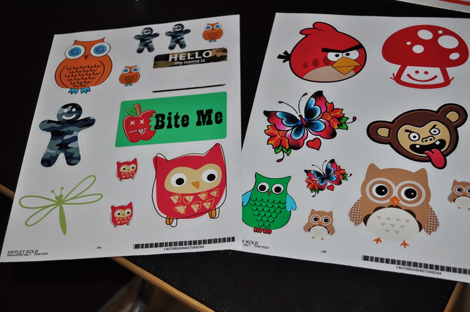 Hanging Off The Wire BackToSchool Sticker You Custom Stickers Giveaway