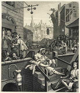 William Hogarth: Gin Lane