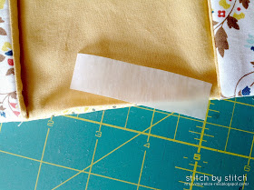 Stitch by Stitch: Fabric Book Cover Tutorial