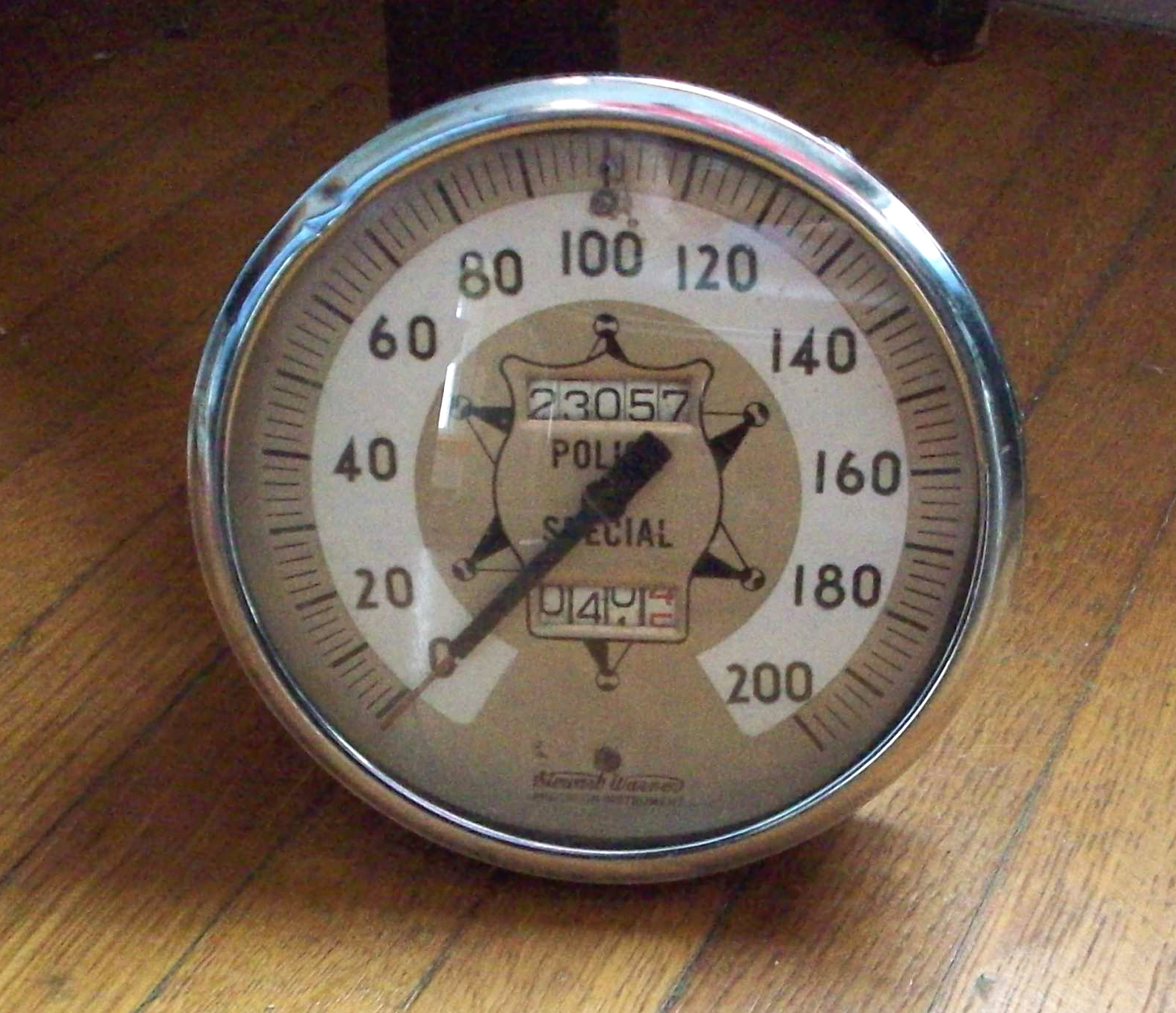 Deadly Curves: One-Offs #1: Stewart Warner 200mph Police Speedometer 1952