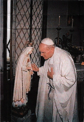 Nª Senhora de Fátima e Santo Padre João Paulo II Nª Senhora de Fátima e Santo Padre João Paulo II