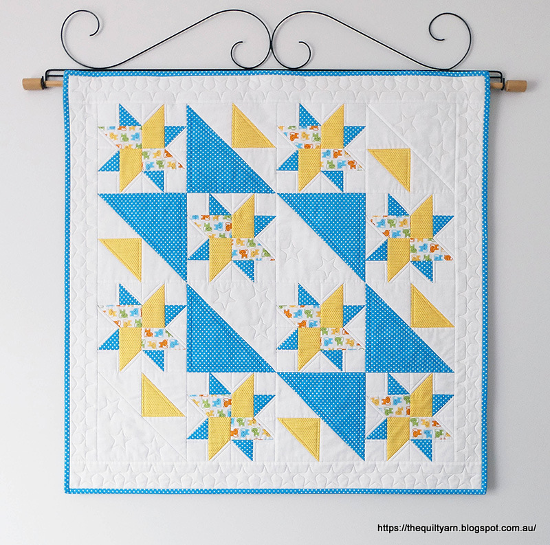 The Quilt Yarn: Stretched Star Baby Quilt Pattern
