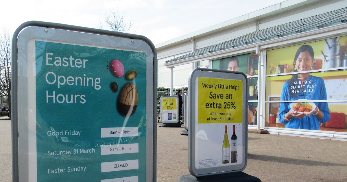 Martin Brookes Oakham Easter Opening Hours Tesco South Street Oakham Rutland 2018