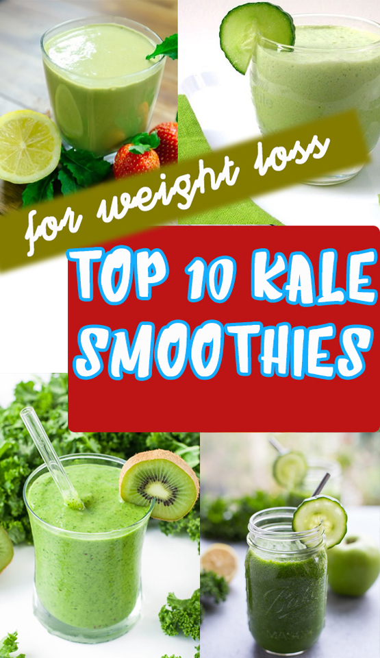 Top 10 Kale Smoothies for Weight Loss Hello Healthy!!