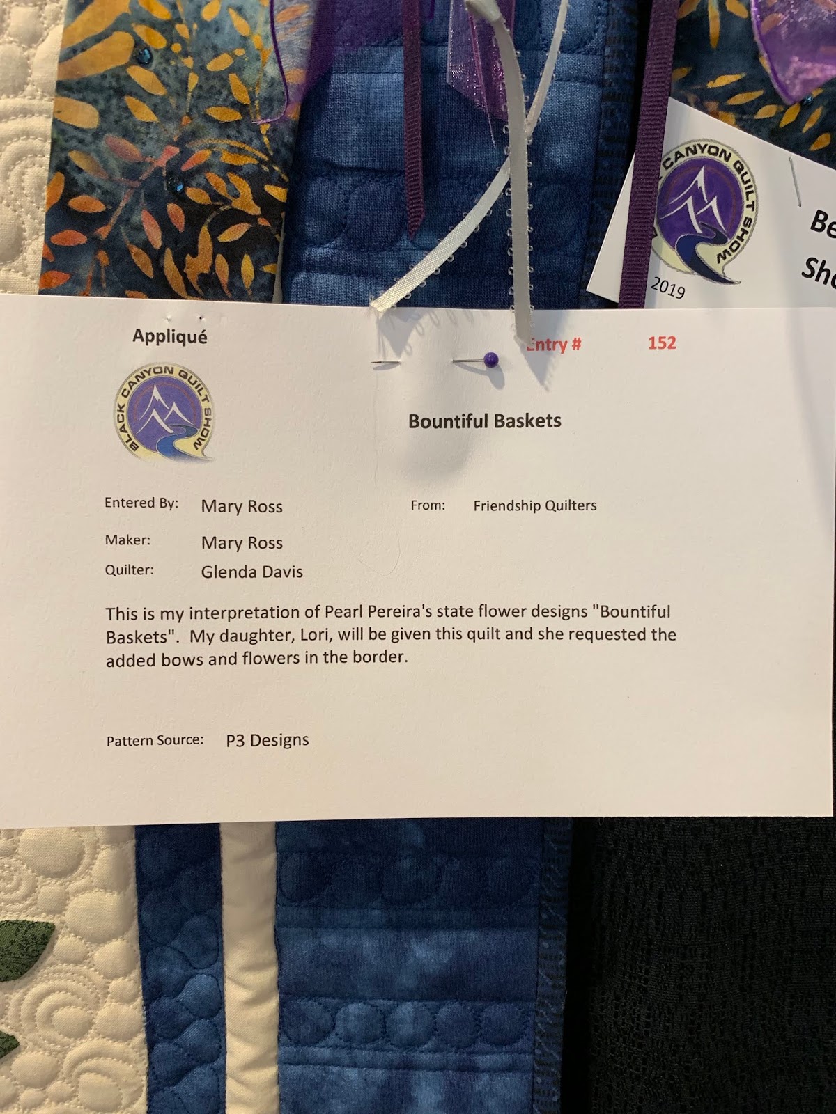 Sew Fun 2 Quilt Black Canyon Quilt Show Mary Ross