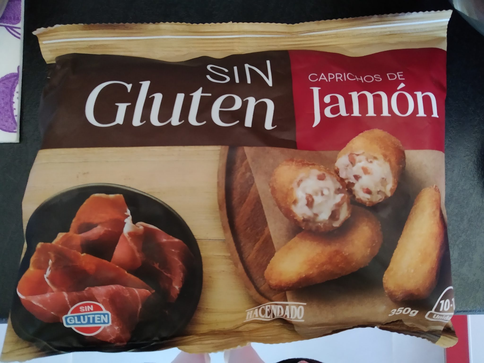 Celigalga CROQUETAS DE JAMÓN SIN GLUTEN HACENDADO