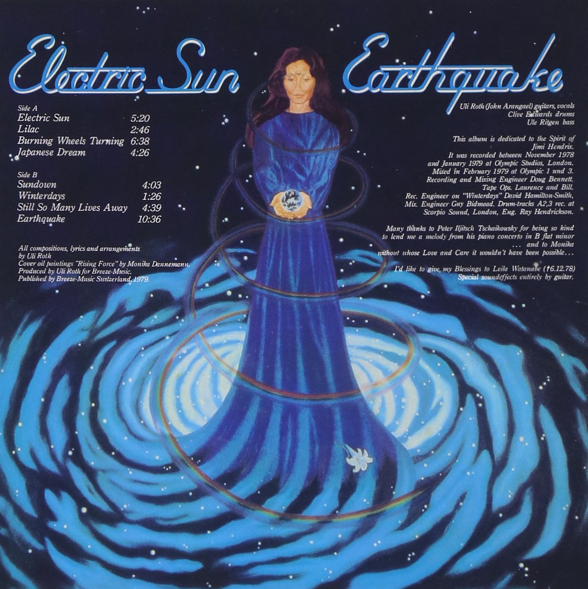 Classic Rock Covers Database Electric Sun