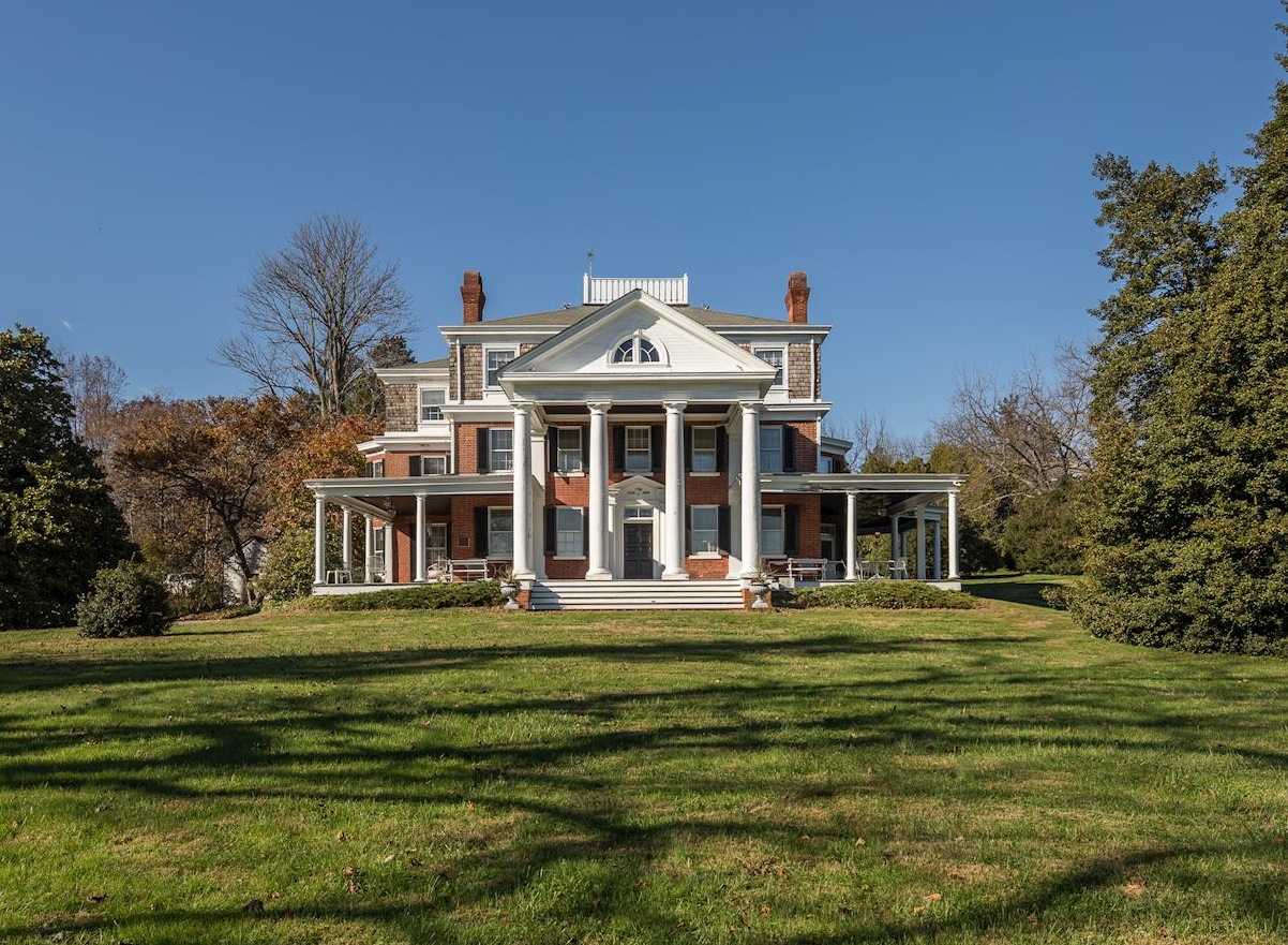 Sweet House Dreams Oakdale, 1838 Brick Greek Revival Mansion in