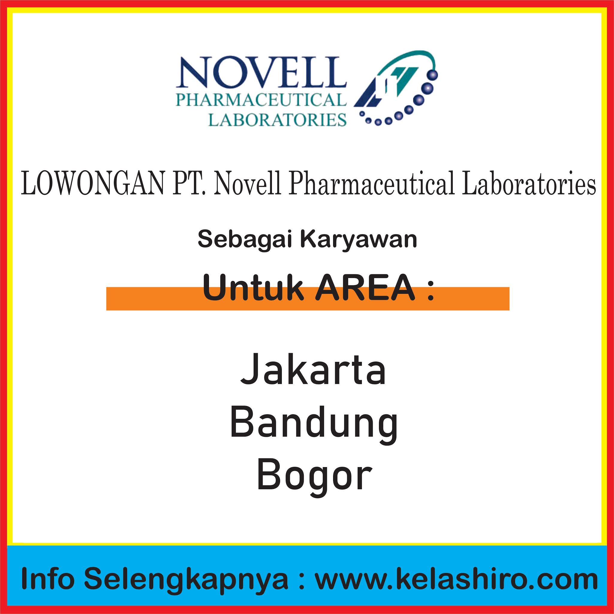 Lowongan Kerja PT. Novell Pharmaceutical Laboratories