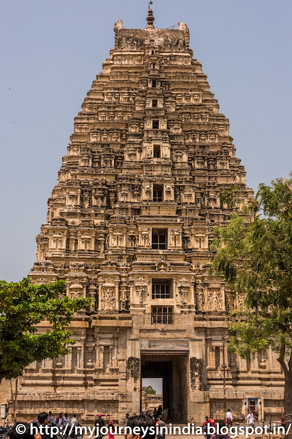 Hampi Virupaksha Temple Tower