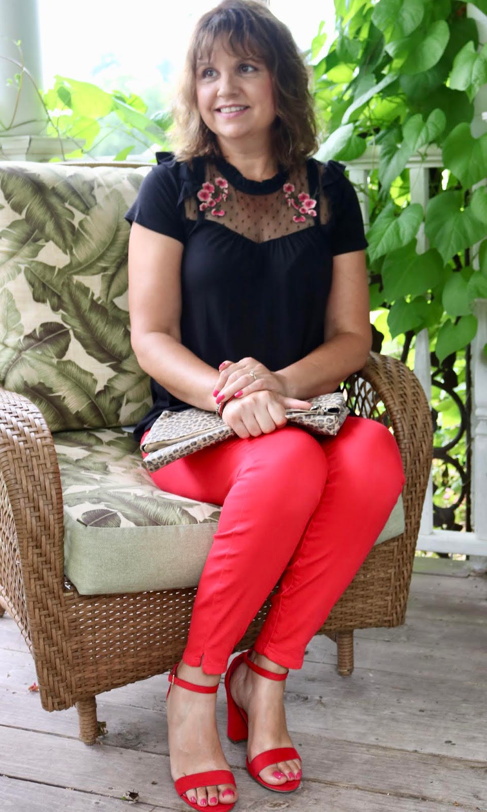 Amy's Creative Pursuits: How To Style Red Pants
