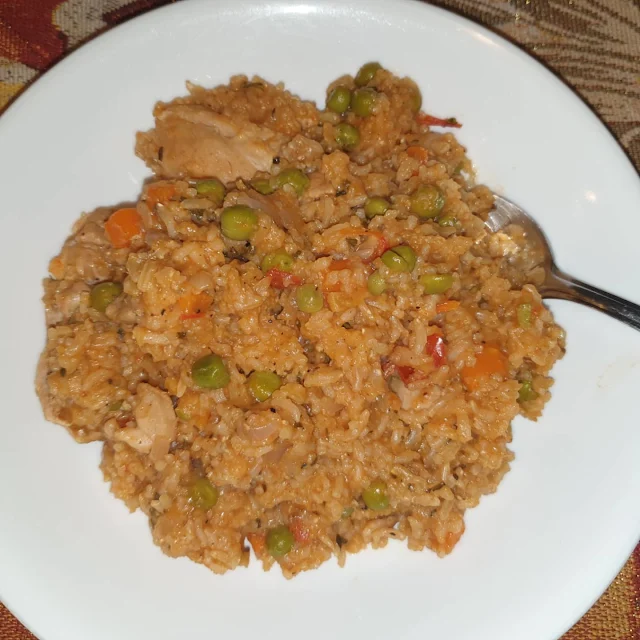Homemade Chicken & Rice Dish