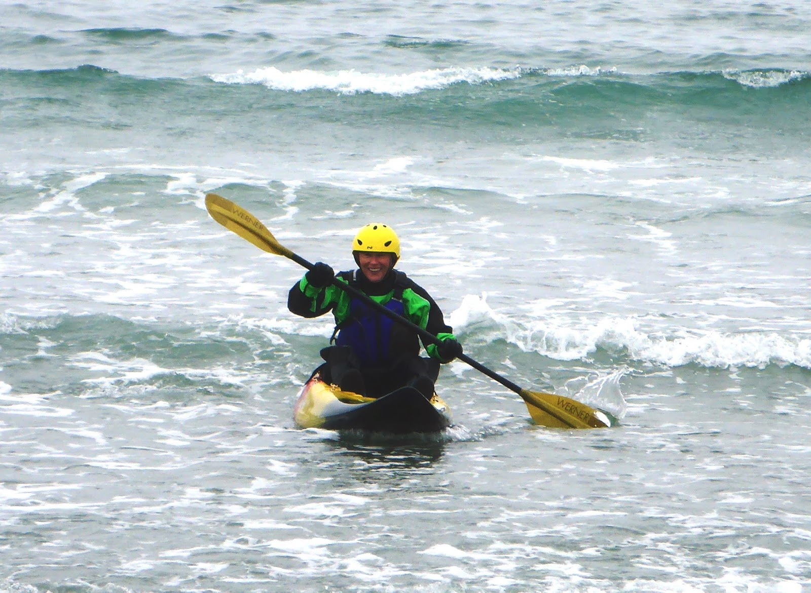 NORCAL YAK Kayak surfing fulfills a paddler's longtime dream